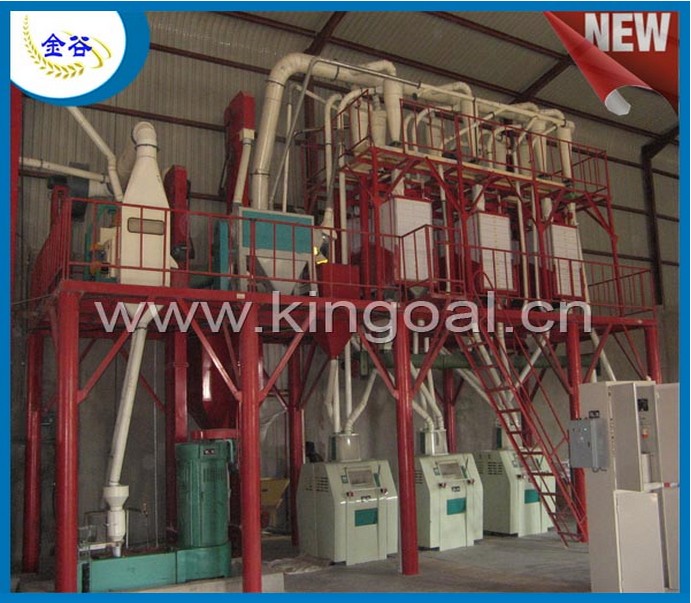Small scale low price flour mill plant