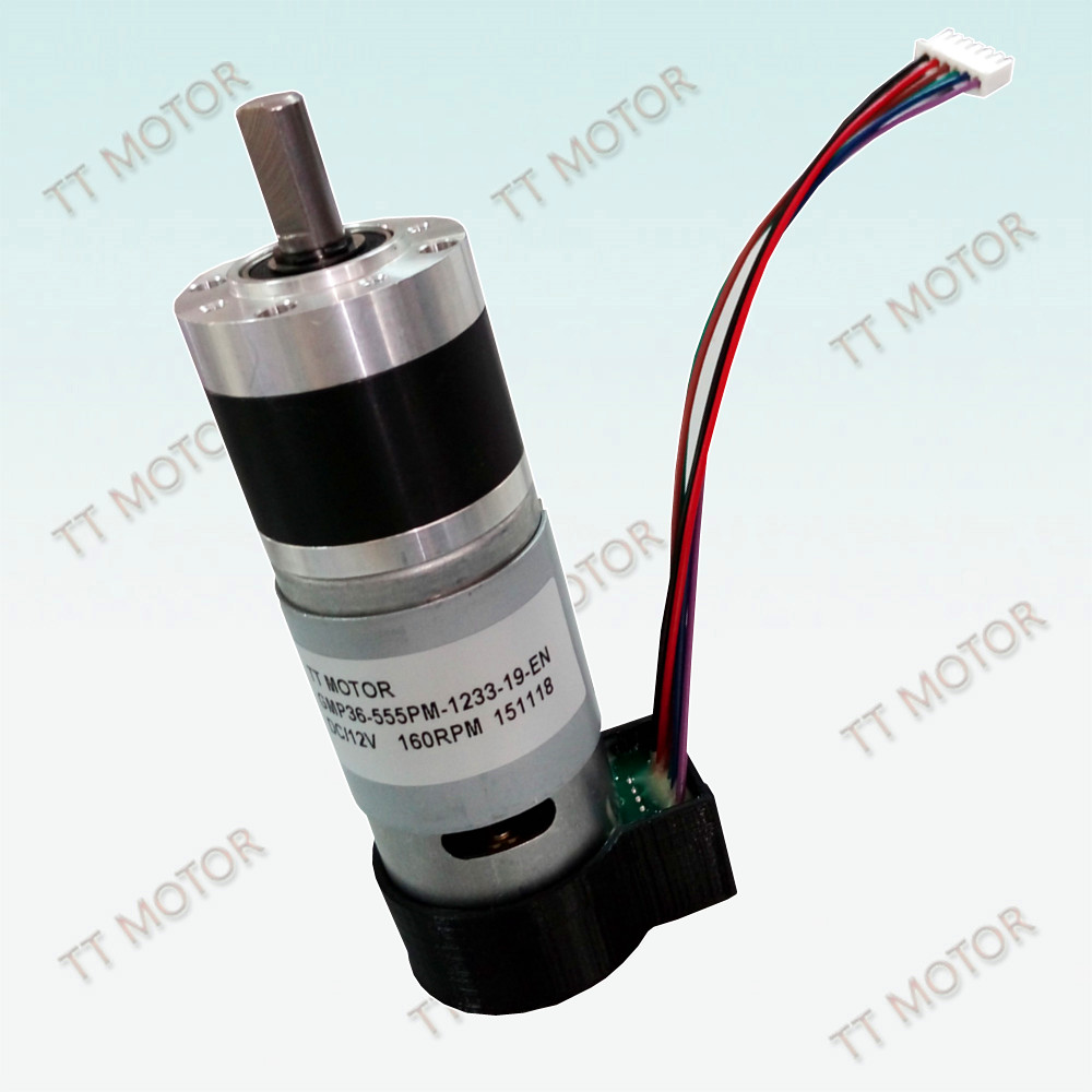 36mm Brushed Dc Gear Motor 12v 3nm With Encoder Buy Dc Gear Motor 12v
