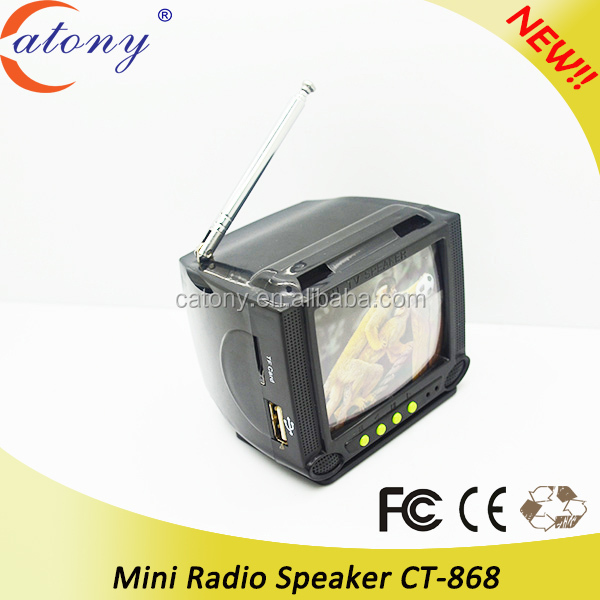 売れ筋アイテムテレビ2014年新しい形のポータブルfmラジオ、 ミニスピーカー仕入れ・メーカー・工場