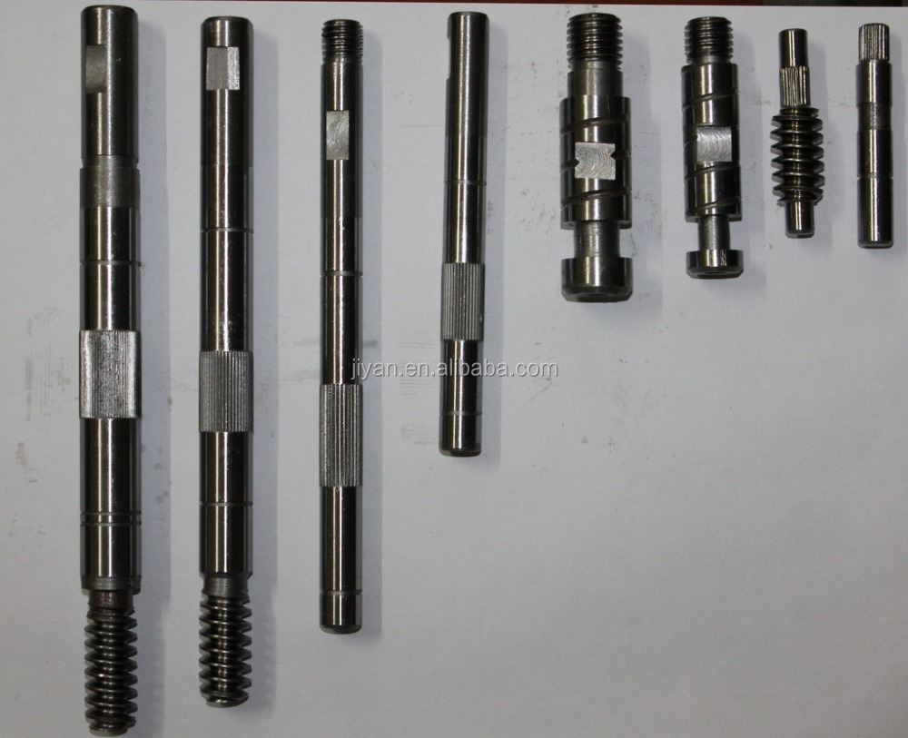 oem cnc turned machined precision metal steering shaft