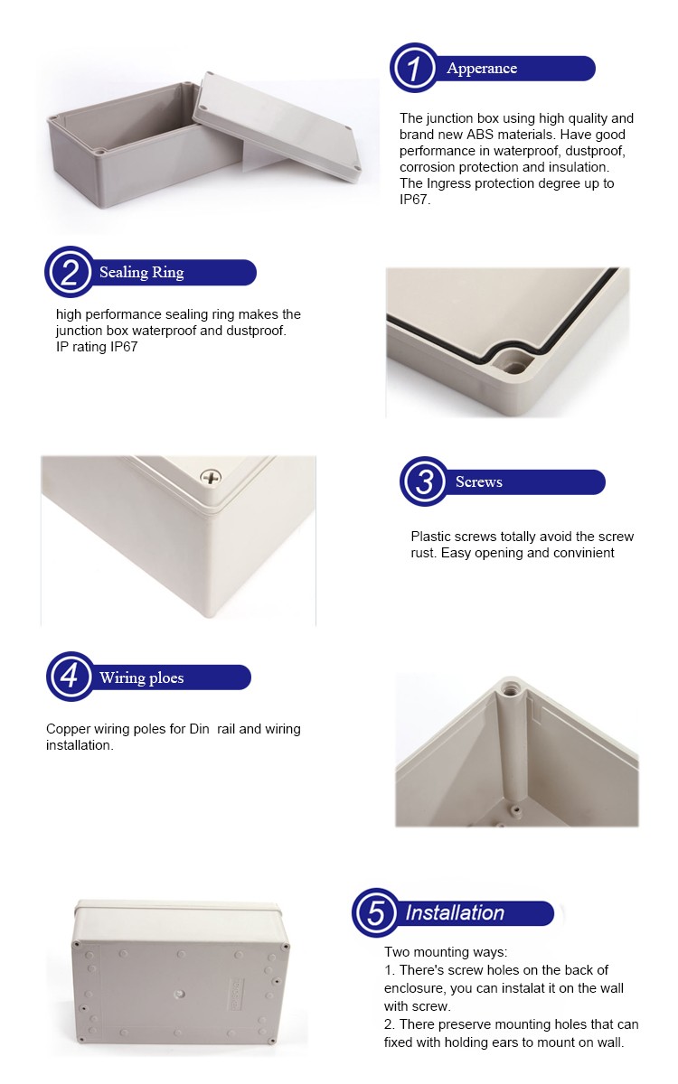 150*250*100mm Ip67 Waterproof Direct Burial Junction Box Buy Direct Burial Junction Box,Ip67