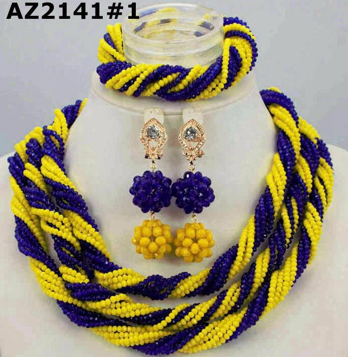Az21412 Latest Design Nigeria Beads Multicolor Buy African Beads