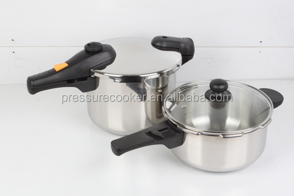 家庭用圧力鍋耐久性のあるステンレス鋼の圧力調理器具セット問屋・仕入れ・卸・卸売り