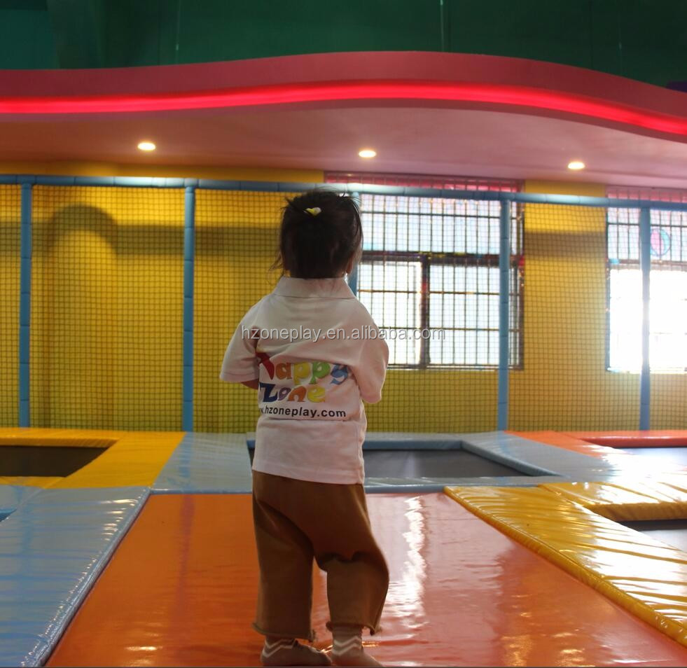 trampoline area