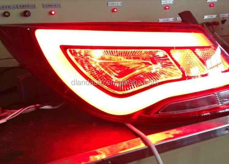 車フルヴァーナdland導光ledテールライト/リアランプアセンブリv1,現代のための問屋・仕入れ・卸・卸売り