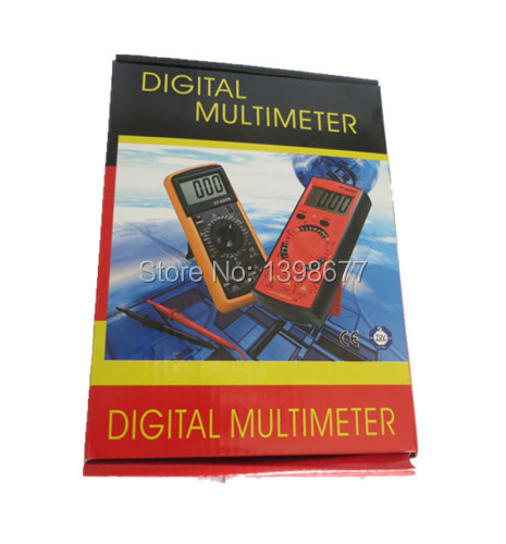 Купить цифровой мультиметр dt9208a большой экран Электрический ручной ...