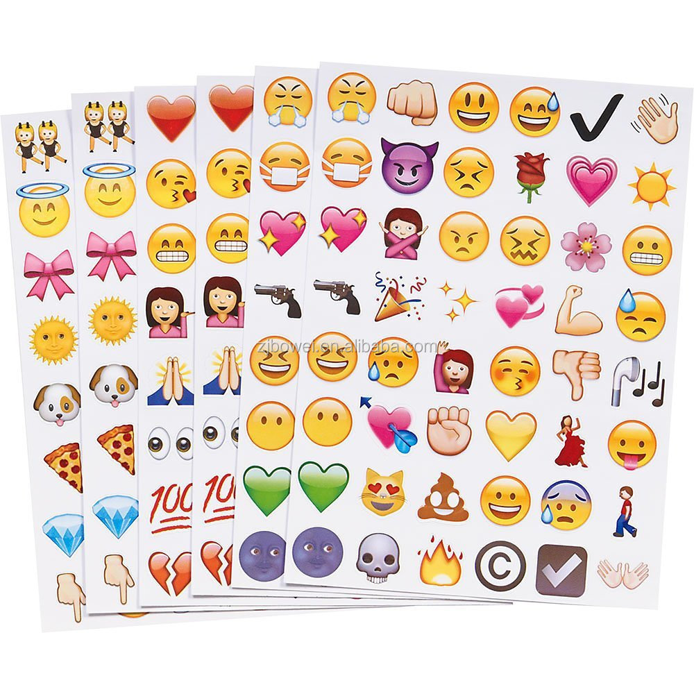 プロモーション熱い販売の高品質製品emojiemoji卸売のためのステッカー仕入れ・メーカー・工場