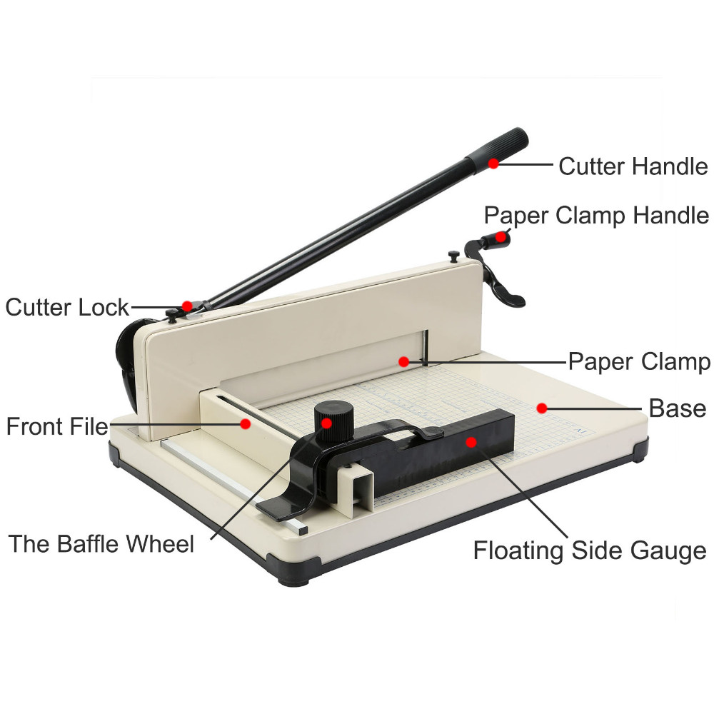 Source Промышленный резак для бумаги, 12 дюймов, из сверхпрочной стали,  идеально подходит для бумаги A4 on m.alibaba.com