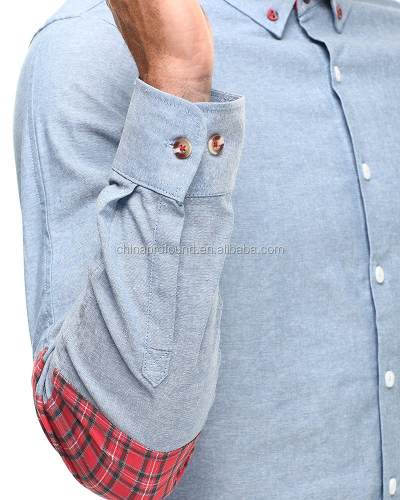 2015熱い販売のファッションの男性カジュアルなシャツコットン紳士シャツ安い仕入れ・メーカー・工場