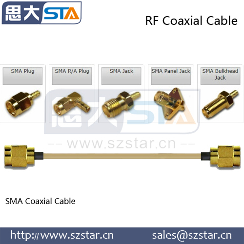 Rfピグテールケーブルrp-smaコネクタをフィーダーケーブル仕入れ・メーカー・工場