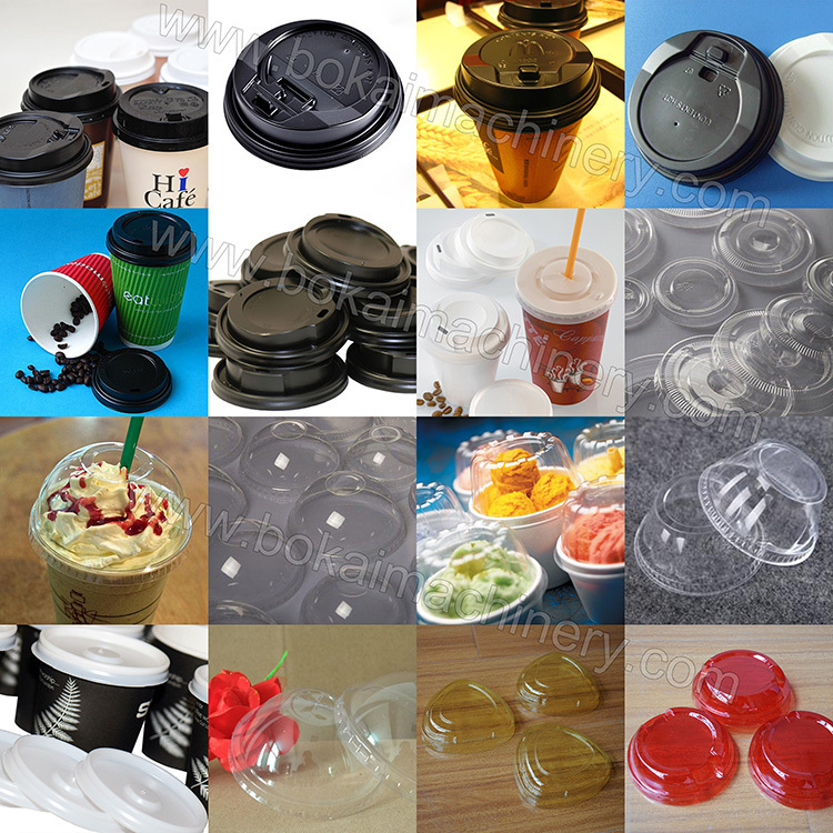 メーカー紙用/プラスチックコップのふた熱成形機、 紙/プラスチックカップの蓋成形機、 プラスチック製のコップ製造機仕入れ・メーカー・工場