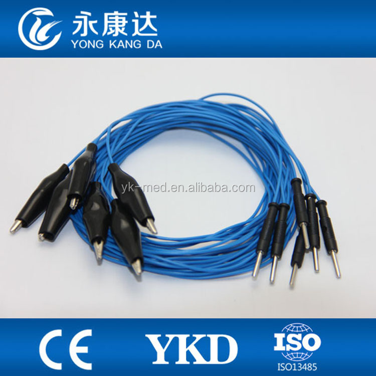 カップ付きケーブル用の電極を脳波eegマシンce・iso13485仕入れ・メーカー・工場