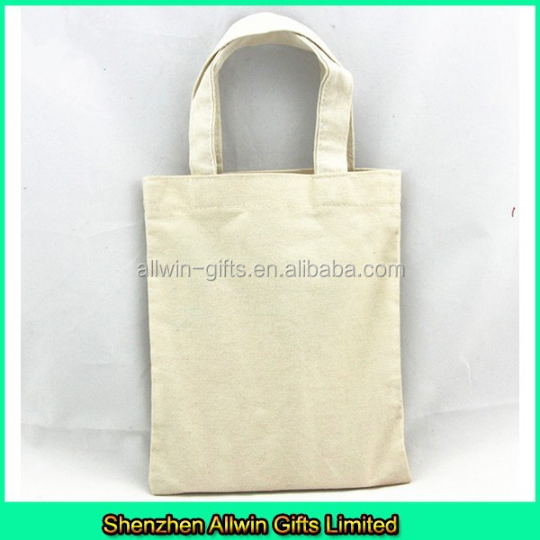 cheap plain tote canvas bags/wholesale plain canvas tote bags