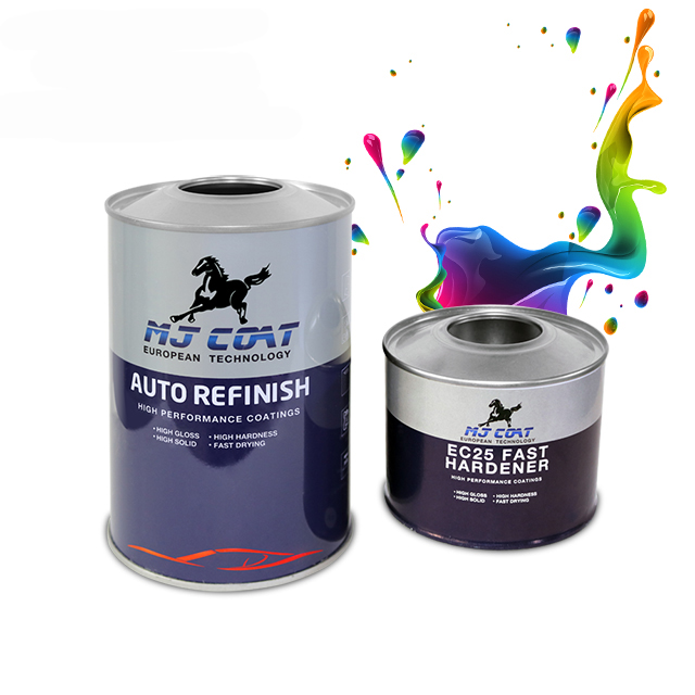 2k color base coat for automobile body repairment