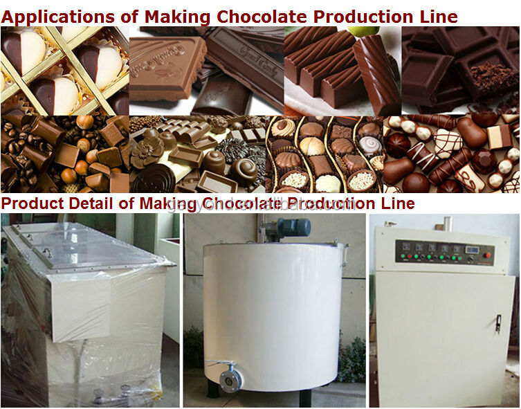Full automatic chocolate bar/paste production/processing machinery /equipment in shanghai