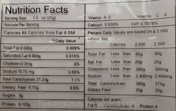 Longkou Mung bean certificated vermicelli