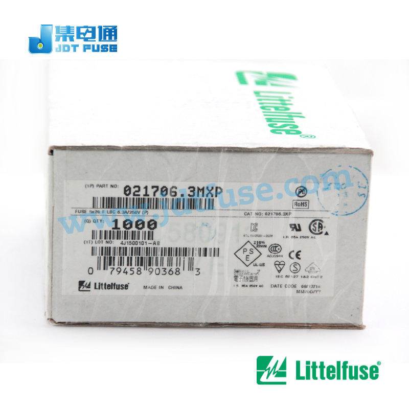 Mxp021706.3リテルガラス管ヒューズ6300ma6.3a250v5x20ミリメートルアキシャルリード・カートリッジヒューズ速い- アクティングヒューズ仕入れ・メーカー・工場