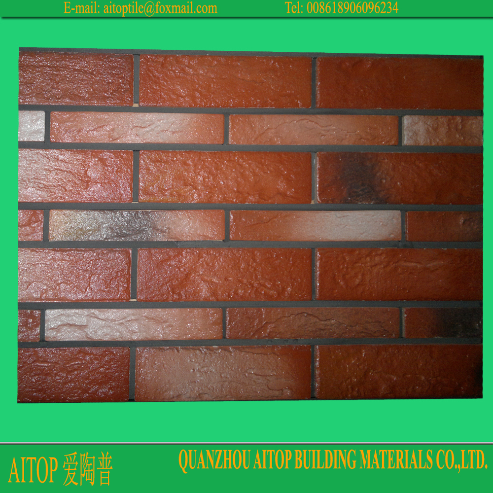 Green exterior ceramic tile glazed brick