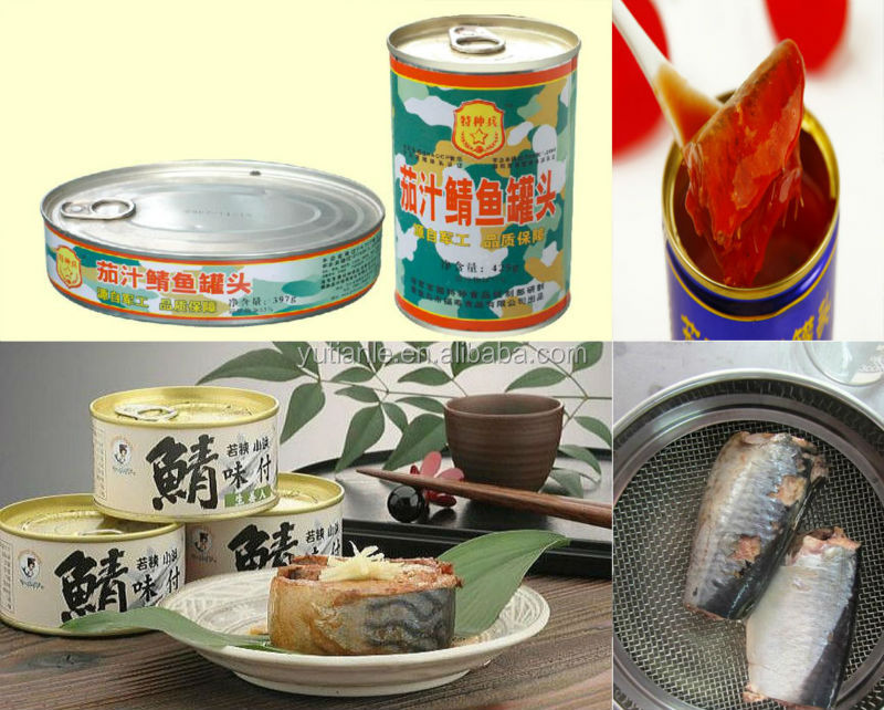 Best Quality for SLSI Standard 425g Canned Mackerel In Brine