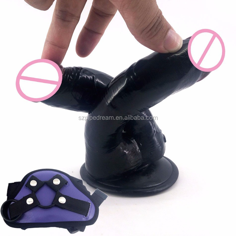 Dual Strap On Dildo Wear Huger Penis Double heads Massager Vaginal Big  Dildo Gay Masturbation Toys| Alibaba.com