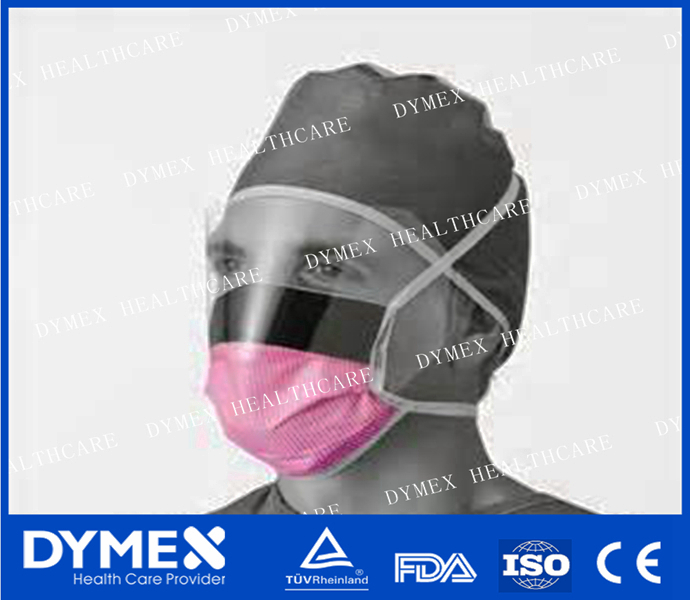 face masks,wearmasks nonwoven disposable surgical ties face masks with visor