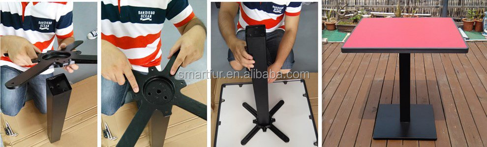 使用爪テーブル正方形家具ベース仕入れ・メーカー・工場