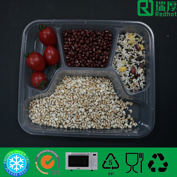 コンパートメント使い捨てテイクアウト食品容器/割っプラスチックボックス仕入れ・メーカー・工場