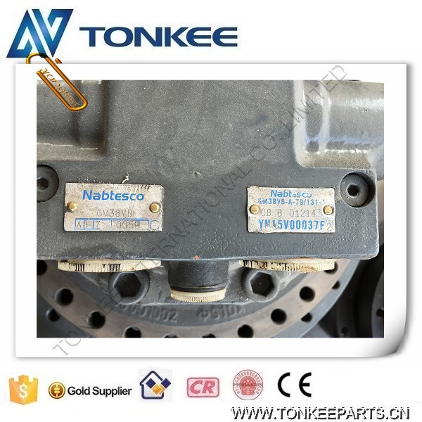 YN15V00037F2 NABTESCO GM38VB-A-79-131 SK200-8 travel motor final drive device (7).jpg