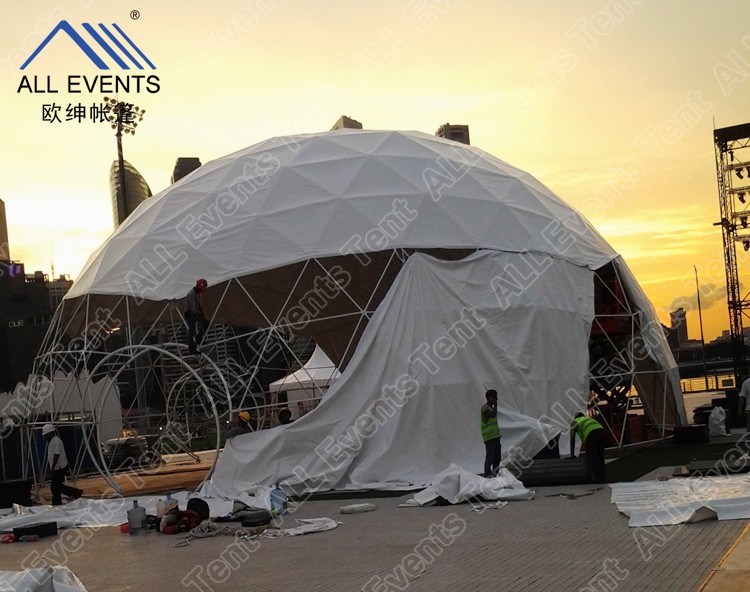 Geodesicドームテント用屋外ファッションショー/パーティー/イベント仕入れ・メーカー・工場
