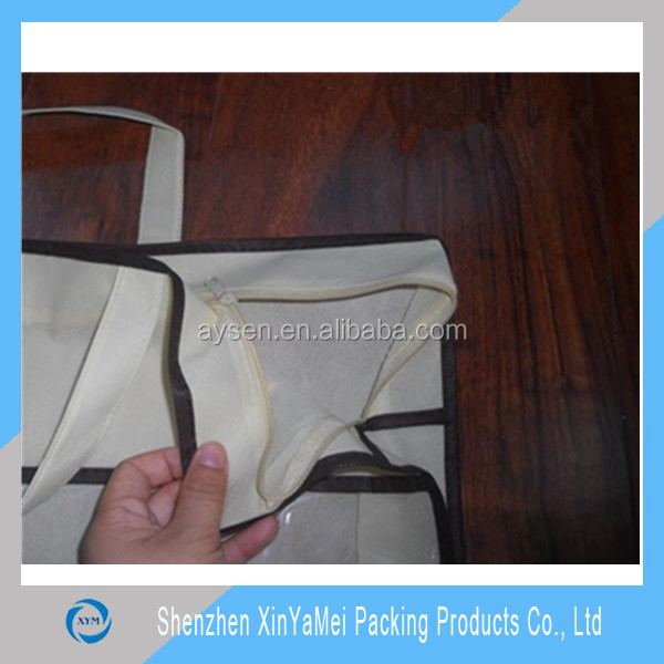 2015 new style recycle pvc non woven pillow cover bag