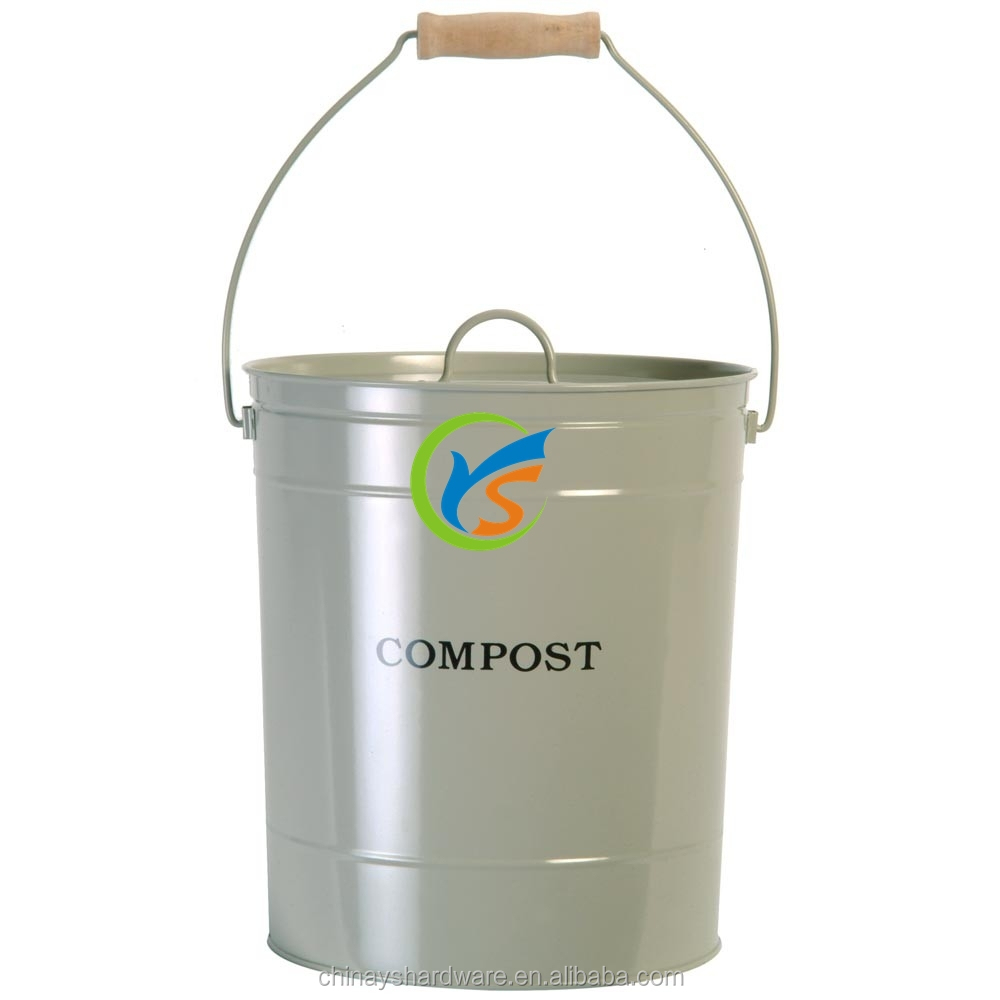 China hete verkoop metalen keuken compost bin afvalbakken product ...