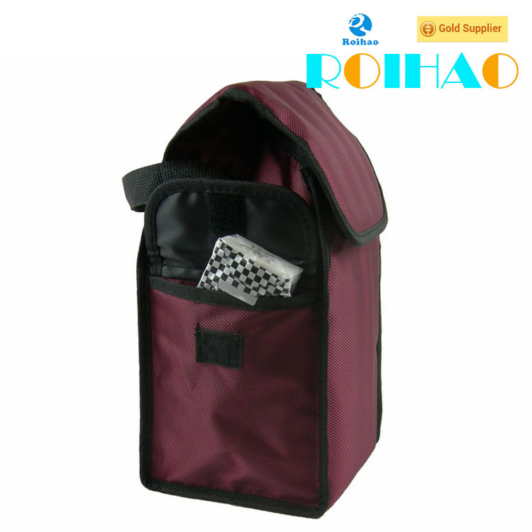 China new product soft cooler bag, hiking water bottle cooler bag