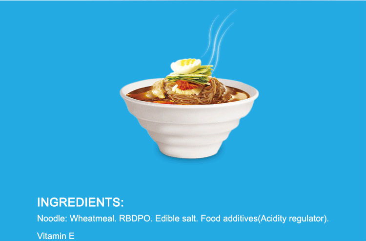 85g Raw Materials In Making Noodles Hot Halal Seafood