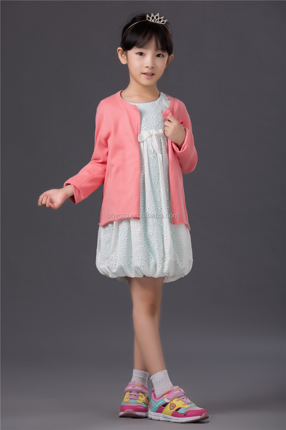 最新の秋冬韓国2014年ピンクの女の子の子供のカーディガン仕入れ・メーカー・工場