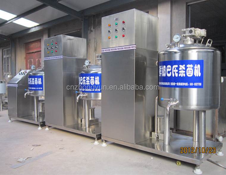 100L & 150L pasteurized milk machine