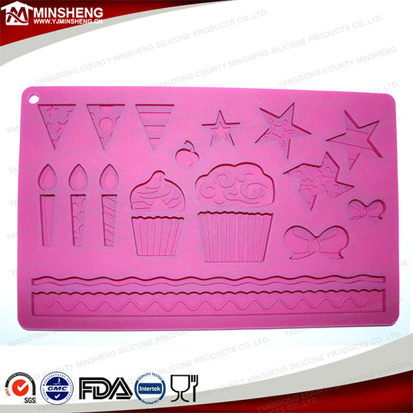 Fondant Sugar Chocolate Tool Cake Decorating Silicone Moulds