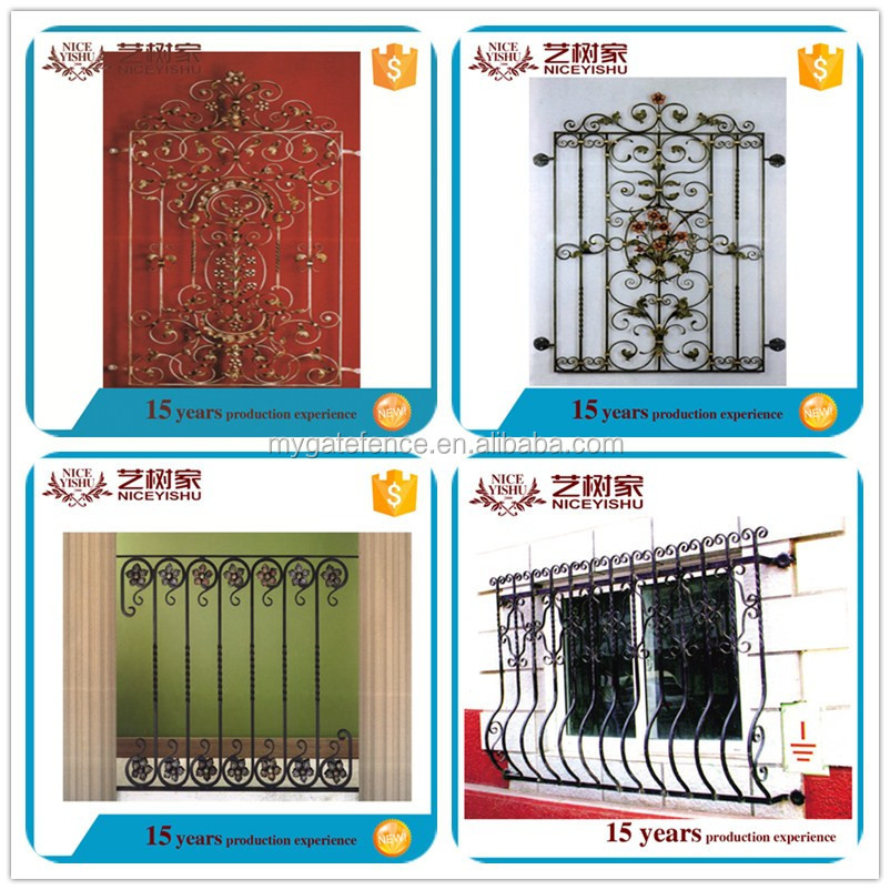 Wrought Iron Window Grill Design For Safety Sample Design Window