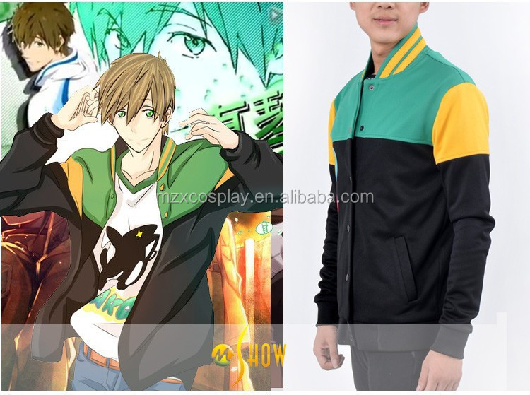 最高品質の自由な新しい! クラブを泳ぐiwatobi橘誠コスプレ衣装アニメハロウィンパーティーコートジャケット使い古すスポーツウェア問屋・仕入れ・卸・卸売り