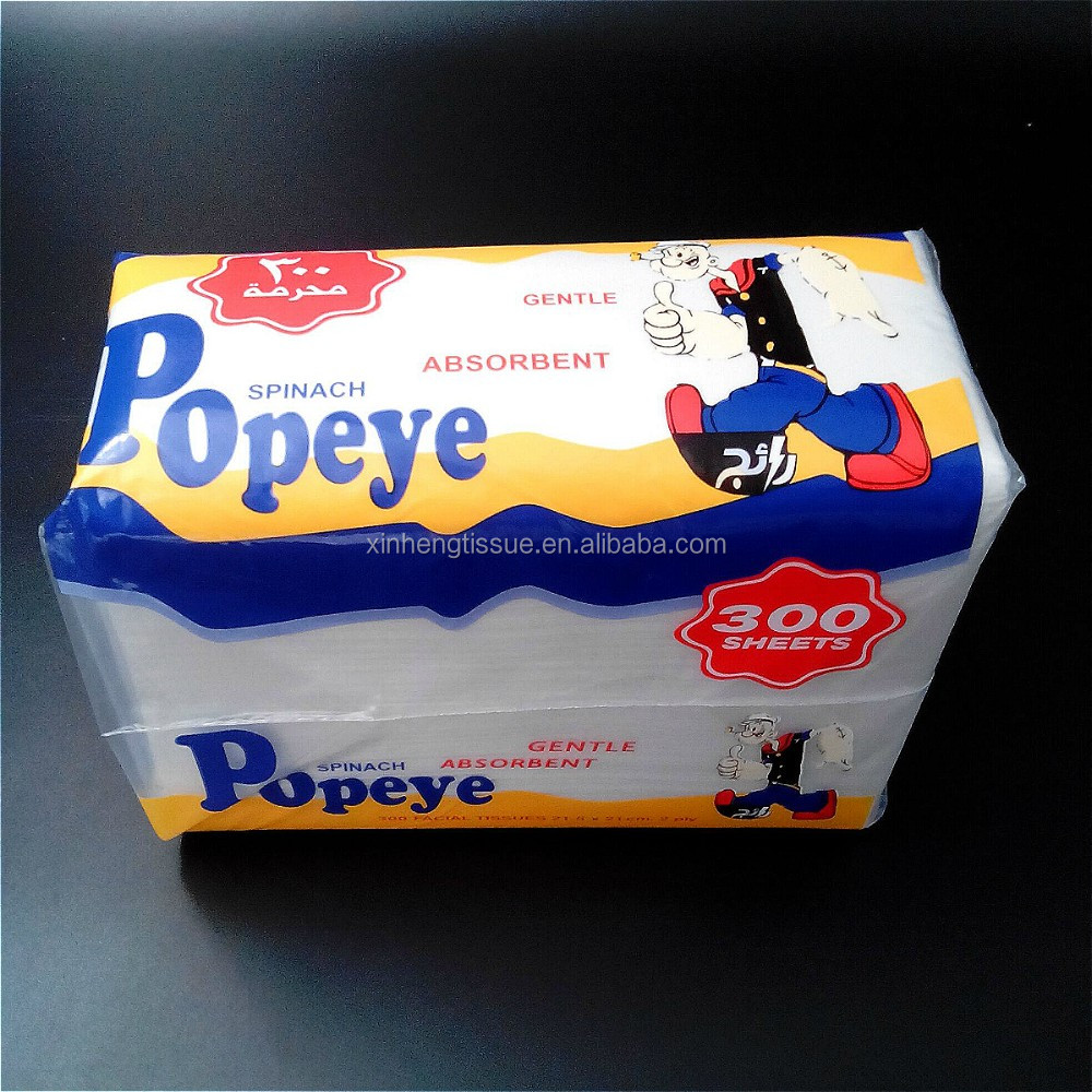 Popeye!白い色350枚ティッシュペーパー 問屋・仕入れ・卸・卸売り