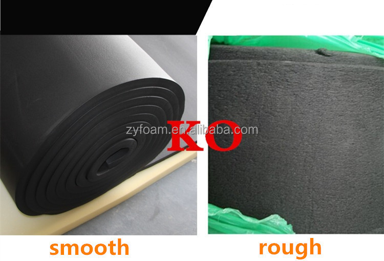 NBR/PVC rubber plastic foam heating insulation/waterproof rubber foam