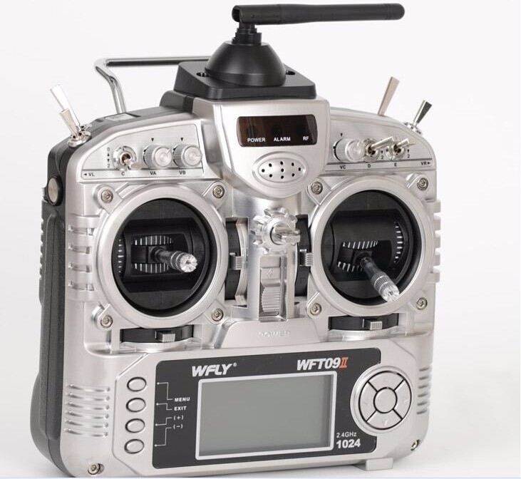 Wft09ii 2.4ghz Videos Wfly Transmitters And Receiver For Rc Quadcopter