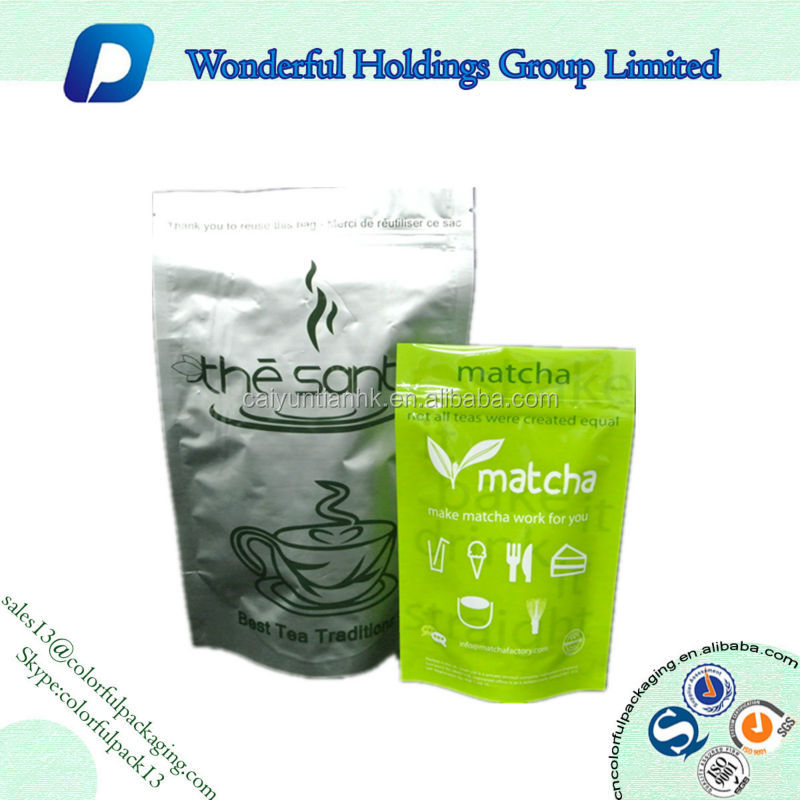 Stand up zipper Protein Powder Packaging bag/Aluminumed Protein Powder Packaging Bag
