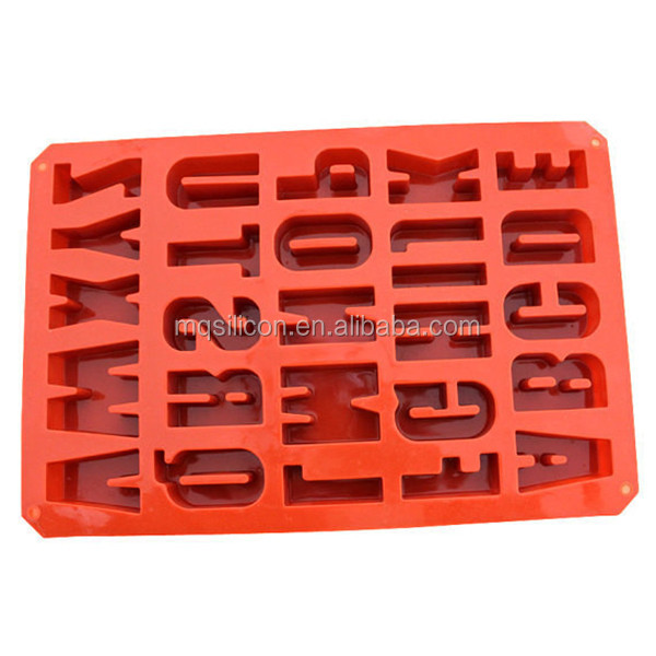 High Quality Alphabet Silicone Baking Mold Cake Decoration