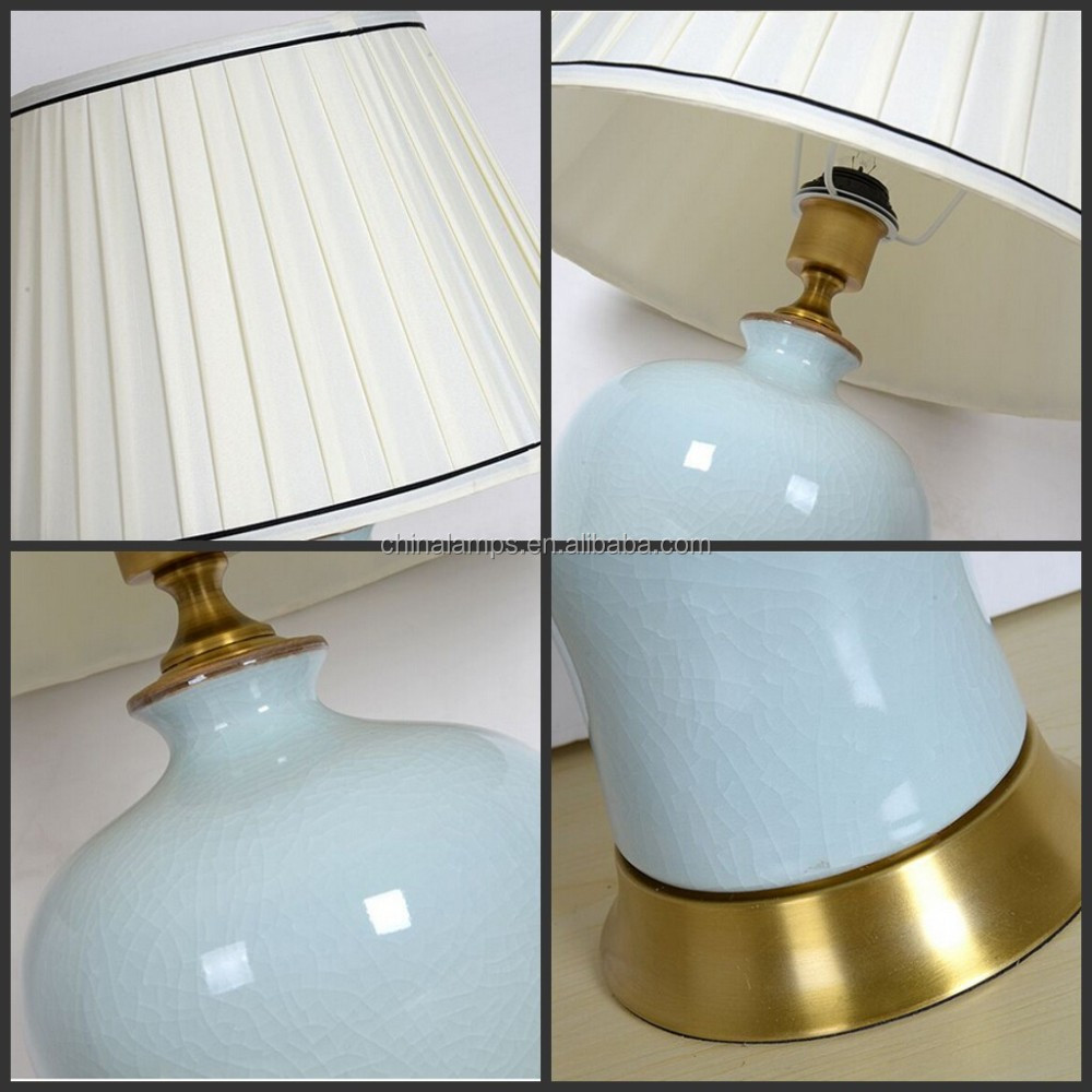 2016 tubo popularblue stampa porcellana bianca e tavolo in ... Lampade decorazione Tubi