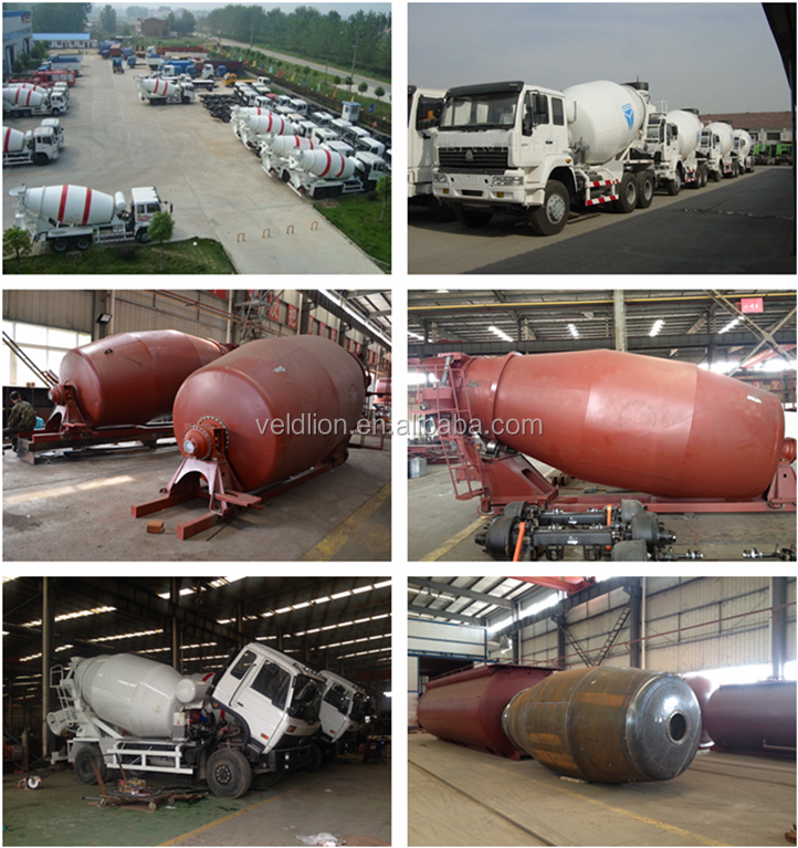 mixer truck factory