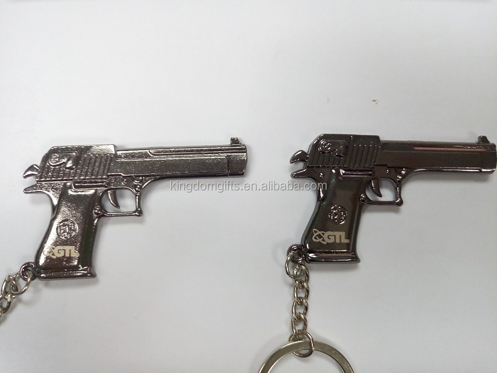 Wholesale Cooling Laser Engraving Metal Gun Keychains Buy Metal Gun Keychain,Laser Engraving