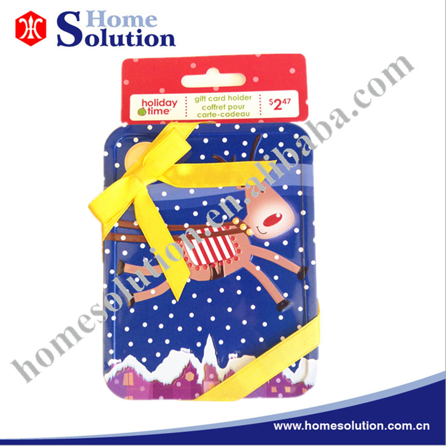 box packaging, christmas decoration metal gift box, wholesale