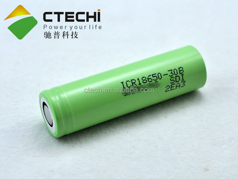 ICR18650 3.7v 3000mAh li-ion battery cell