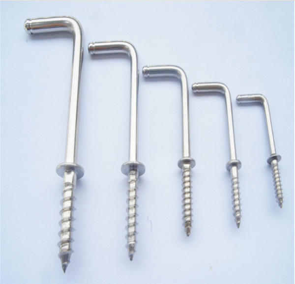 Dia 25mm Length Can Change L Type Square Hook Wood Screw Hook Buy L