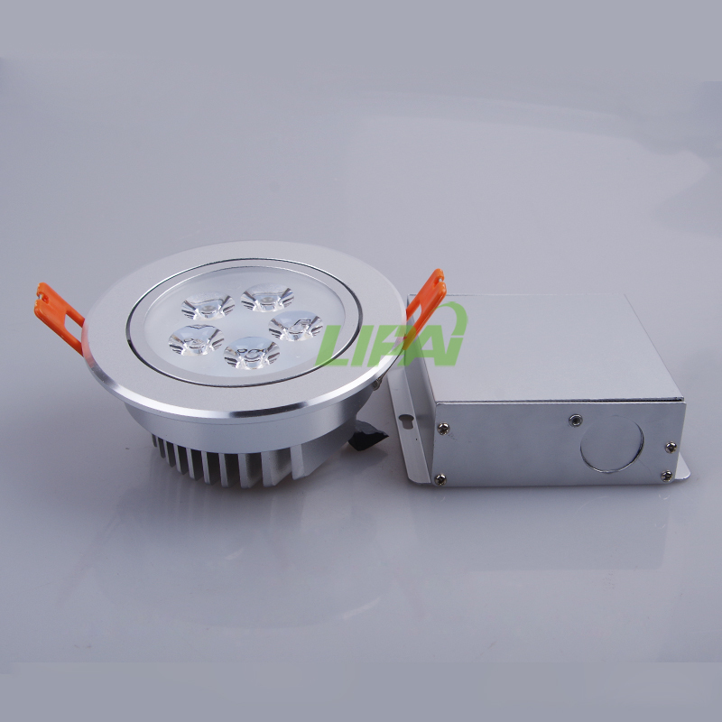 ユーロ市場5w7ワット調光対応ledシーリングライトカット穴アルミボックスを持つ95mmダウンライト仕入れ・メーカー・工場